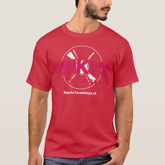 T-shirt PINKY S RECORDS garçon (Devant)
