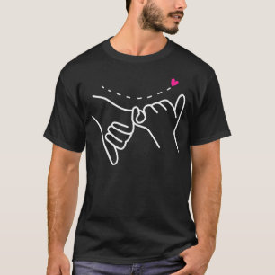 T-shirt Pinky Swear Friendship Eid Heart BFF Friends 
