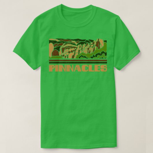 T-shirt Pinnacles US National Park Cadeau Pinnacles Nation (Design devant)