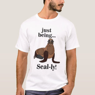 T-shirt Pinnipèdes Phoque Drôle