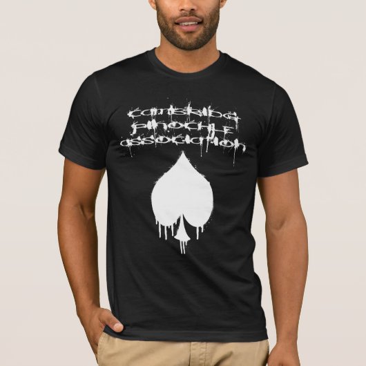 T-shirt Pinochle d'éclaboussure (Devant)