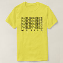 T-shirt Pinoy Designs "Philippines Motif"