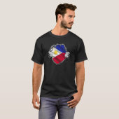 T-shirt Pinoy Superhéro (Devant entier)