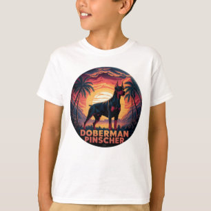 T-shirt Pinscher Doberman