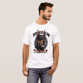 T-shirt Pinscher Dobermann (Devant entier)