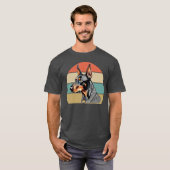 T-shirt Pinscher Dobermann (Devant entier)