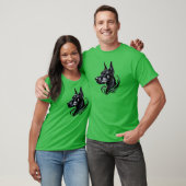 T-shirt Pinscher Dobermann (Unisexe)
