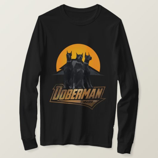 T-shirt Pinscher Dobermann (Design devant)