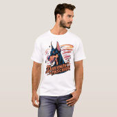 T-shirt Pinscher Dobermann (Devant entier)
