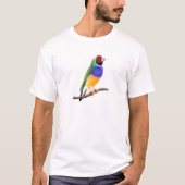 T-shirt Pinson de Gouldian (Devant)