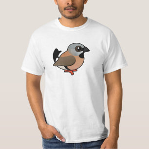 T-shirt Pinson Noir-throated de Birdorable