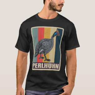 T-shirt Pintade Poulet  Éleveur de volaille Dicton 18