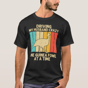 T-shirt Pintade pour femmes maman oiseau ferme de poulets
