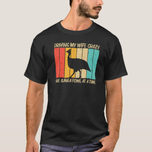 T-shirt Pintade Pour Hommes Garçons Papa Poule Pintade Vol