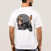T-shirt Pinup 50's - Noire (Dos)