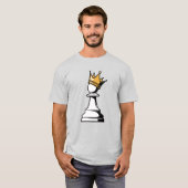 T-shirt pion avec une couronne (Devant entier)