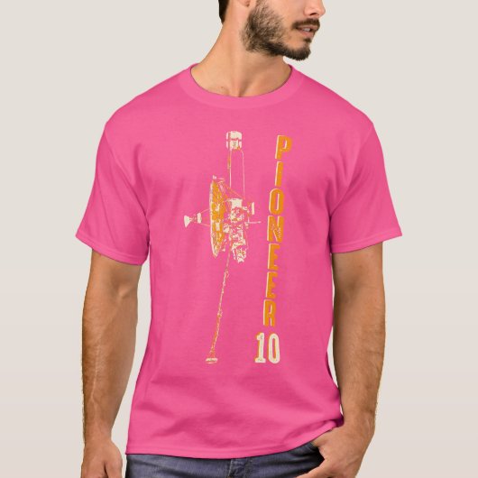 T-shirt Pioneer 10 sonde spatiale Planet Jupiter Système s (Devant)
