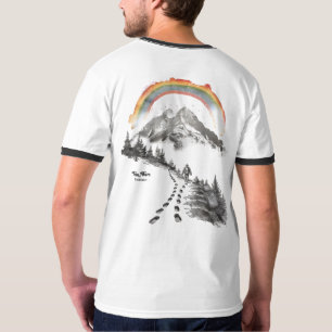 T-shirt Pionnier·e Ils/Elles – Art de camping de fierté LG