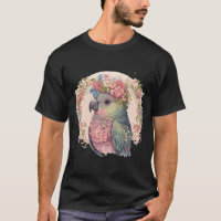 Pionus Parrot Oiseau Fleur Couronne Animaux de com