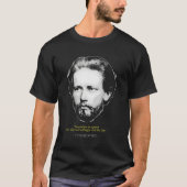 T-shirt Piotr Ilyich Tchaikovsky Citation Al Music Compose (Devant)