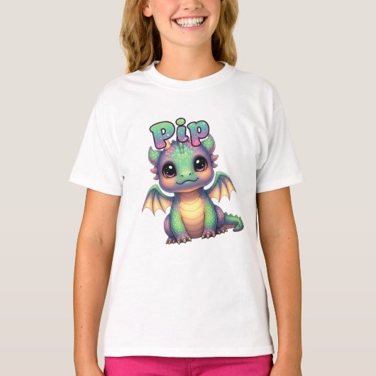 T-shirt Pip le bébé dragon (Devant)