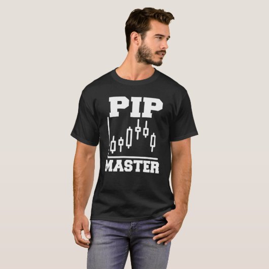 T-shirt Pip Master Forex Trader (Devant entier)