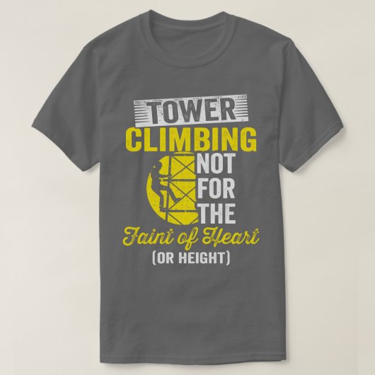 T-shirt Pipe grimpeur Escalade Technicien Art (Design devant)