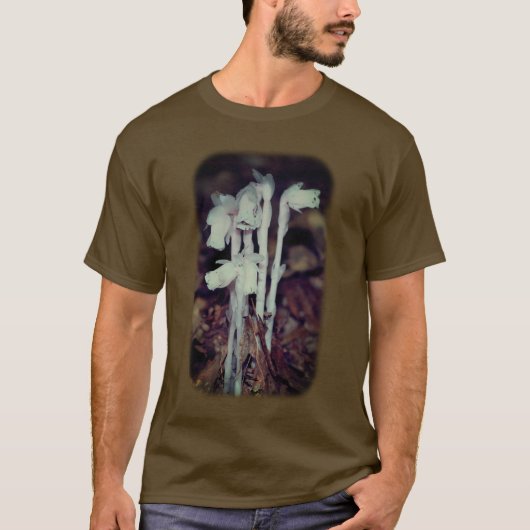 T-shirt Pipe indienne rose Fleur sauvage Nature (Devant)