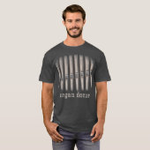 T-shirt Pipe Organ Donateur amusant avec orgue Pipes Desig (Devant entier)