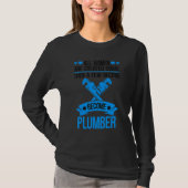 T-shirt Pipe Plumbing Pipefitter Pipes Pipefitting Plumber (Devant)