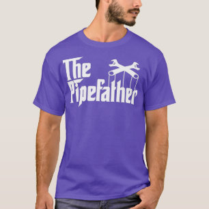 T-shirt Pipefather T Funny Plumber Profession Mens