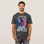 T-shirt Pipefitter Poison Plumber USA American (Devant entier)