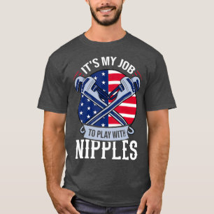 T-shirt Pipefitter Poison Plumber USA American