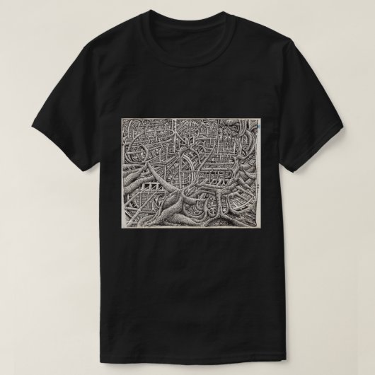 T-shirt Pipescape, par Brian Benson (Design devant)