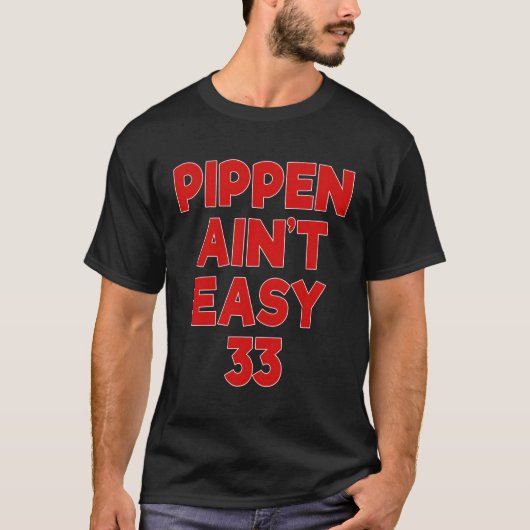 T-shirt Pippen Pas Facile (Devant)