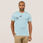 T-shirt piqué de cygne (Devant entier)
