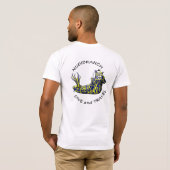 T-shirt Piqué et voyage de Nudibranch (Dos entier)