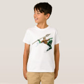 T-shirt Pique-nique Aquaman avec Spear (Devant entier)