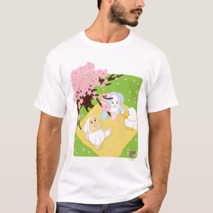 T-shirt Pique-nique de célébration de ressort