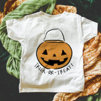 Pique-nique ou traitement Retro Citrouille Bucket 