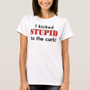 T-shirt Piqué Stupide Au Curb