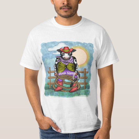 T-shirt Piqueur de vache (Devant)
