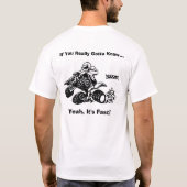 T-shirt pirahna (Dos)