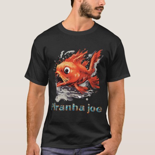 T-shirt Pirahna joe - (Devant)