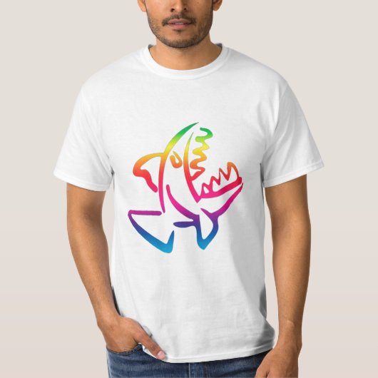 T-shirt Piranha (Devant)