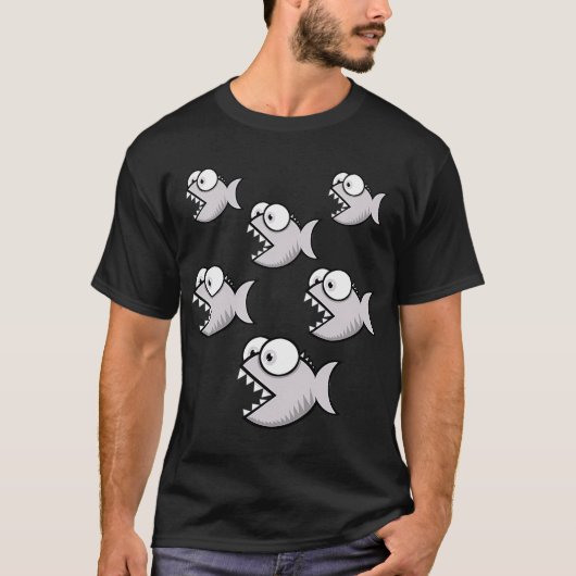 T-shirt piranha (Devant)