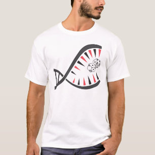 T-shirt Piranha ADN jacquet - Unique Conception du jeu de 