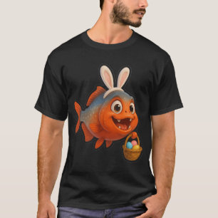 T-shirt Piranha de Pâques