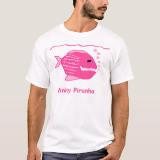 T-shirt Piranha rosâtre