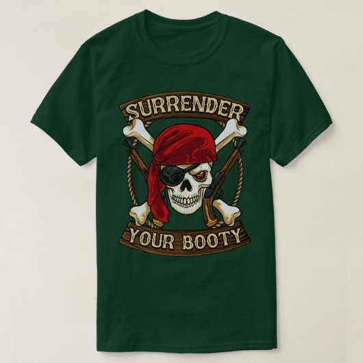 T-shirt Pirate abandonner votre Humour de navigation de pl (Design devant)